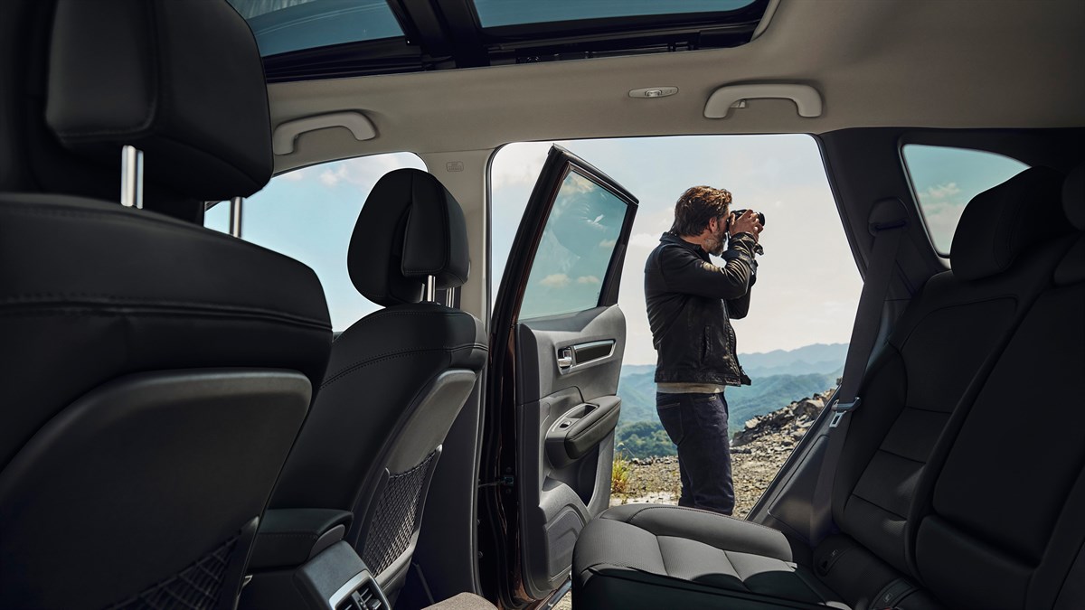 Renault KOLEOS unutrašnjost, prednja i zadnja sedišta u kabini