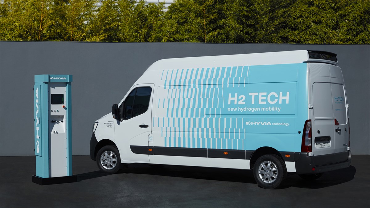 Prototipni model Renault Master furgon H2-TECH