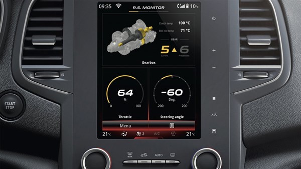 Renault Sport tehnologija: R.S. Monitor