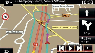 MC informacije o saobraćaju putem radija – Renault CONNECT