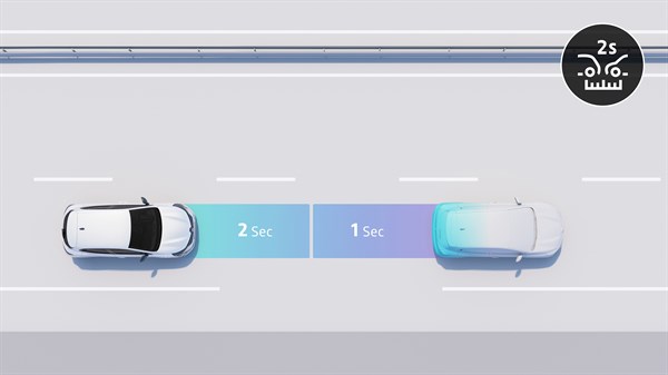 safety distance alert - adas - Renault Clio E-Tech full hybrid