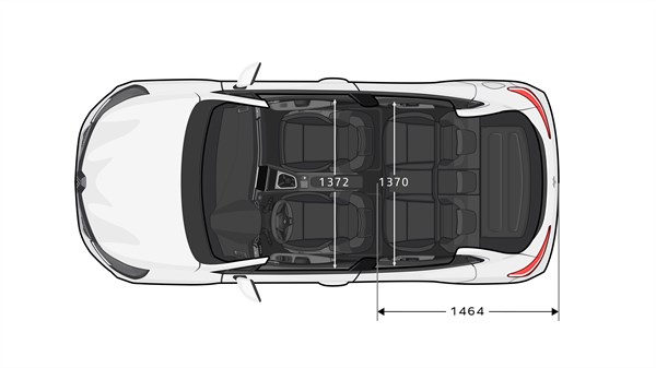 dimensions - modular- Renault Clio E-Tech full hybrid