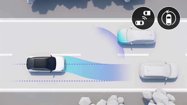 Renault Rafale hybrid E-Tech - sistemi za pomoć u vožnji