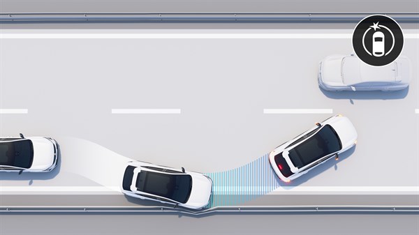 Renault Rafale hybrid E-Tech - automatsko kočenje