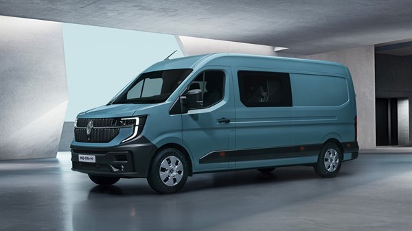 novi aerodinamičan dizajn - dupla kabina - Novi Renault Master