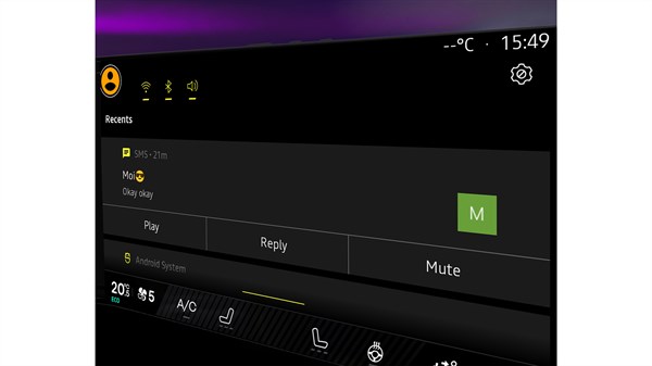 interact by voice - Renault 5 E-Tech electric