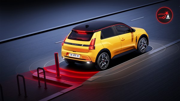 rear automatic emergency braking - Renault 5 electric