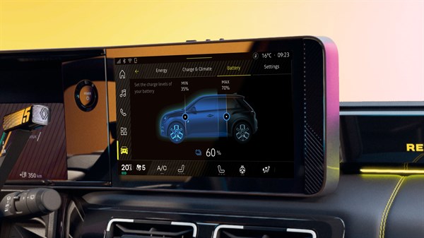 optimised charging - Renault 5 electric