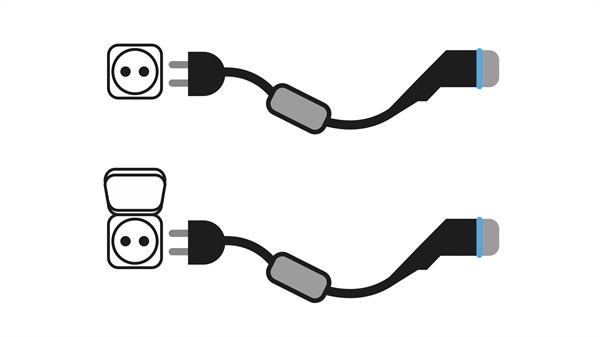 domestic socket - Renault 4 E-Tech electric