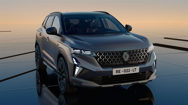 front grille - Renault Austral full hybrid E-Tech
