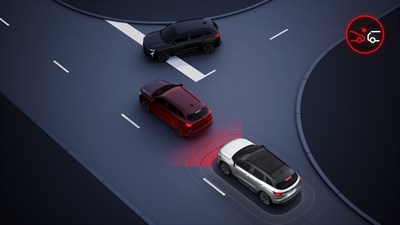 emergency braking system - safety - Renault Austral full hybrid E-Tech 