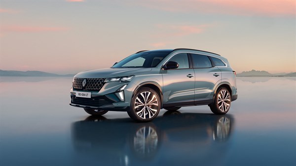 structured grille - Renault Espace full hybrid E-Tech