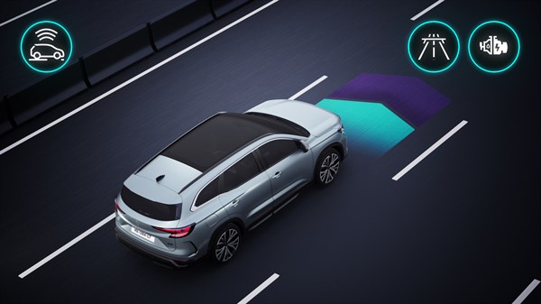 predictive hybrid driving - adas - Renault Espace E-Tech full hybrid