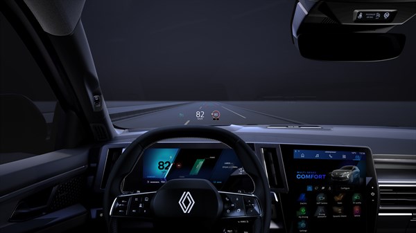 heads-up display - adas - Renault Espace E-Tech full hybrid