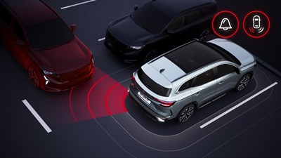 cross traffic alert - adas - Renault Espace E-Tech full hybrid