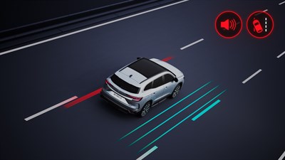 lane departure warning - adas - Renault Espace E-Tech full hybrid