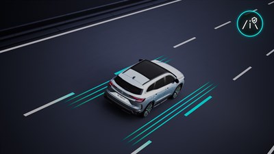 lane keeping assist - adas - Renault Espace E-Tech full hybrid