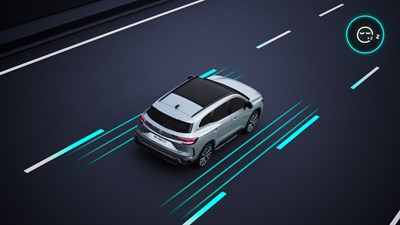 attention alert - adas - Renault Espace E-Tech full hybrid
