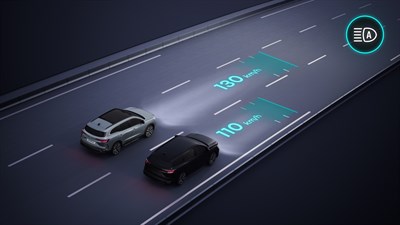 LED adaptive vision headlights - adas - Renault Espace E-Tech full hybrid