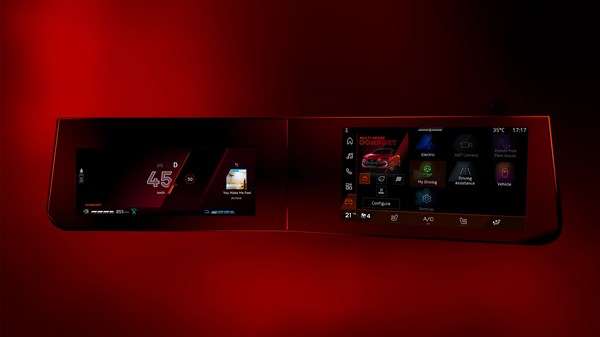 experience ambient lighting with Renault Clio full hybrid E-Tech