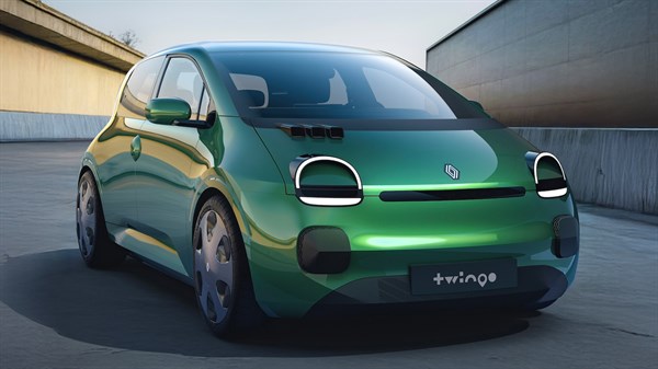 prototype - Renault Twingo E-Tech electric