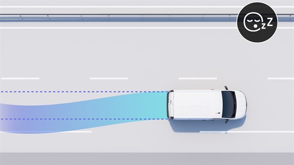Renault Trafic SpaceClass - fatigue detection alert