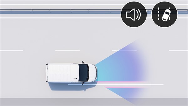 Renault Trafic SpaceClass - lane departure warning