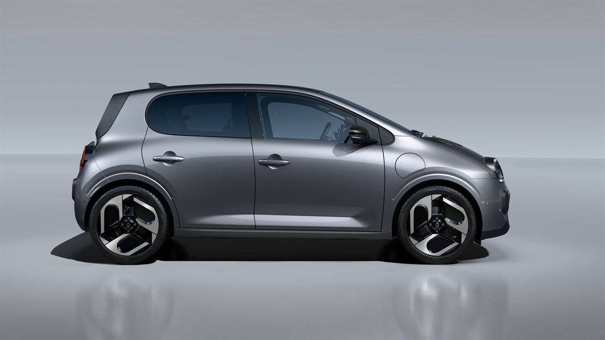 Schiest siva - Renault Twingo E-Tech electric
