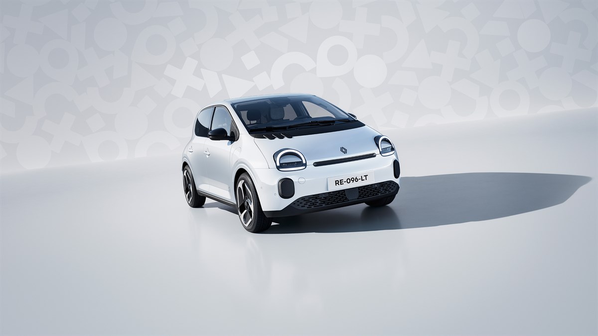 glacier white - Renault Twingo E-Tech electric