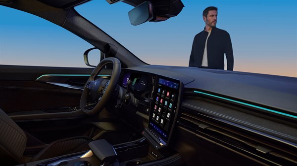 fabric steering wheel - Renault Austral full hybrid E-Tech