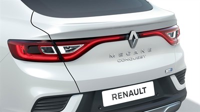 Spojler na prtljažniku – dodatna oprema za športni terenec Renault Megane Conquest