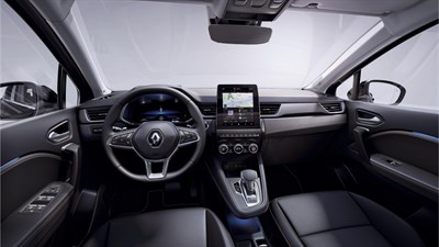 Renault CAPTUR unutrašnjost – prednja i zadnja sedišta 